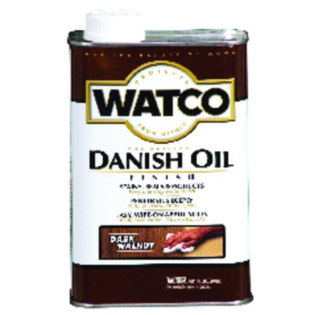 WATCO Transparent Dark Walnut Oil-Based Danish Oil 1 qt 242220